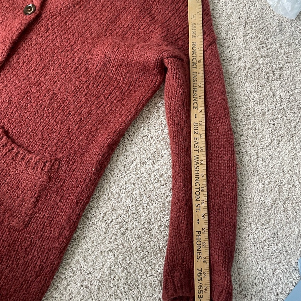 Sita Murt Alpaca Blend oversized Cardigan Sweater Duster button cozy soft girl - Picture 16 of 16